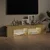 TV ormarić s LED svjetlima boja hrasta sonome 135 x 39 x 30 cm