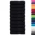 Ručnik za Goste SOLUND 25 pcs Crna 100 x 150 cm 550 gsm