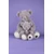 Plyšový medvedík Clémentin Lavender Gray Histoire d’ Ours sivý 38 cm od 0 mes