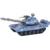 slomart RC vojaški tank LEAN TOYS, temno zelen, zvoki, luči, DIY