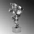 Aberto Design Dekorativna figura Yak-044-A, 30x62x25 cm
