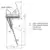 Protipožarne podstrešne stopnice Aristo PP (140x70 cm)