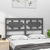 Uzglavlje za krevet sivo 185,5 x 4 x 100 cm od masivne borovine