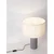 AMMOS STOLNA LAMPA E27/12W/SIVA I BIJELA