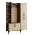 Hanah Home Komplet predsoblja Viyana D, 90x35x200 cm, Orah