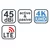 EVOLVEO aktivna sobna antena Xany 2A LTE (230/5V, 45dBi DVB-T/T2, filter LTE)