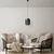 Opviq Luster Corner-13783-, 20cm, IP20, Crni