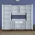 Hanah Home Komoda 220x198,6x40cm Bela