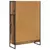 Ormarić za knjige Staro drvo 80 x 30 x 121 cm Konstruirano drvo