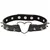 Master Series Spiked Heart Choker Black