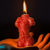 MASTER SERIES Sveča Master Series - Drip Candle, rdeča, (21290667)