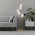 Opviq Podna lampa Bonibon-13240, 44 x 44 x 160 cm 5 x E14, Zlatne boje