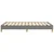 Vidaxl Posteljni okvir brez vzmetnice temno siva 120x190 cm blago