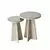 Hanah Home Set klub stolova Luna, 2 komada, Krem