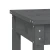 Vrtna klupa siva 109x44x45 cm od masivne borovine