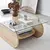 Hanah Home Klub sto Brise, 105x35x65 cm, Krem