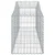 Lučne gabionske košare 15 kom 200x50x60/80 cm pocinčano željezo