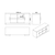 Hanah Home Kancelarijski set Beli