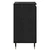 Kreveta 2 pcs Crni hrast 40 x 35 x 70 cm Obrađeno drvo i čelik