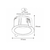 BBLINK LED ugradna svetiljka 514001-3 12W 3000K