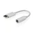 GEMBIRD A-CM-3.5F-01 USB type-C plug to stereo 3.5 mm audio adapter cable, white (CCA-UC3.5F-01-DAC)