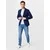 JACK & JONES Kavbojke Glenn, modra