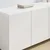 TV zidni ormar Zidne Visoki sjaj bijela 59,5 x 31 x 40 cm