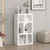 Hanah Home polica za knjige Bohem 90cm, 50 cm, bela