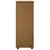 Vidaxl Gležnji kabinet s kolesom Medeno rjava 53 x 39 x 103 cm