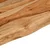 Zidna polica 120x20x3,8 cm pravokutna bagremovo drvo živi rub