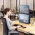 FELLOWES Nosač monitora Platinum series dual Stacking 8043401 crni