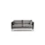 Atelier del Sofa Dvosed Sino 87x90x177cm Sivi