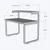 Hanah Home kuhinjska polica Dh Kitchen, 56 cm, bela