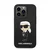 Maska Karl Lagerfeld Hc Silicone NFT Ikonik za iPhone 15 Pro, Crna