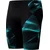 Speedo max compress jammer black/turquoise s - uk32