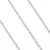Lančić TA-34571 - Srebrna / 60cm / 3mm KP34571
