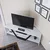 Hanah home TV Komoda Sares Belo-Crna
