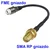 shumee Vtičnica FME s pigtailom/vtičnica SMA-RP RG174 3m