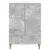 Kreveta Betonska siva 66 x 34,5 x 95 cm Konstruirano drvo