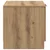 vidaXL Posteljna omarica 2 pcs artisan hrast 40 x 39 x 40 cm