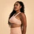 BeastPink Venture Sports Bra Peach