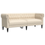 Trosjed Chesterfield platneni