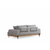 ATELIER DEL SOFA Sofa trosed Eti Oak 3 Seater Grey
