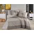 Tanya - Brown Brown Poplin Double Quilt Cover Set