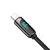 BASEUS USB kabel za USB-C Baseus Display, 66 W, 2 m (črn)