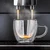 shumee Dvostenski termo kozarec za espresso DOUBLE 100 ml 4 kosi.