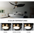 OFANTOP 36-palčni stropni ventilator z LED lučjo