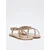 Trendyol Shoes Ženske sandale Takss25Sd00003, Zlatne boje