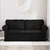 Vidaxl Kavč Črna 175 x 82 x 80 cm blago