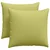 Jastučići za sofu 2 pcs Svijetlo zelena 45 x 45 cm tkanina